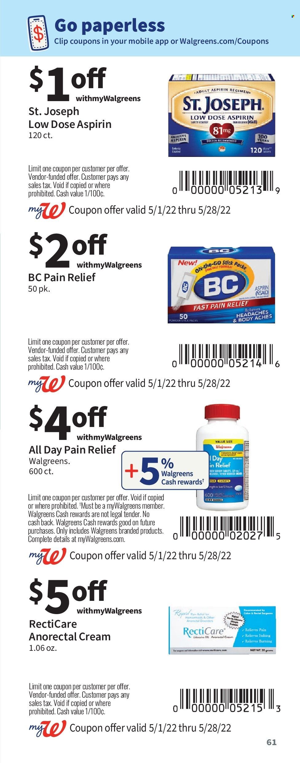 Walgreens Weekly Ad Flyer May 1 to May 8