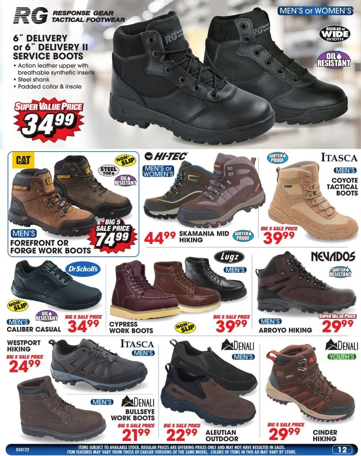 Big 5 (AZ, CA, CO, ID, NM, OR, UT, WA) Weekly Ad Flyer May 1 to May 8