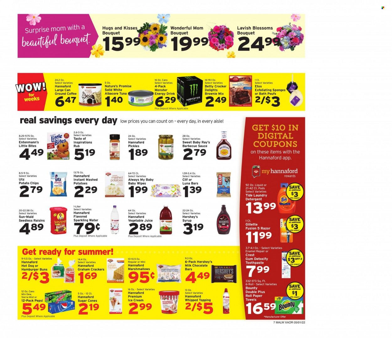 Hannaford (MA) Weekly Ad Flyer May 1 to May 8