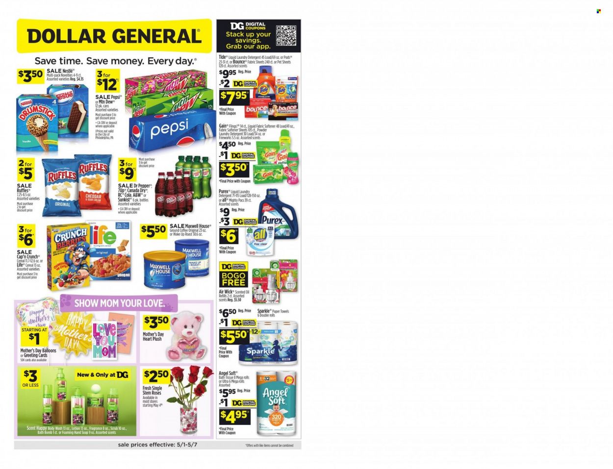 Dollar General Weekly Ad Flyer May 2 to May 9