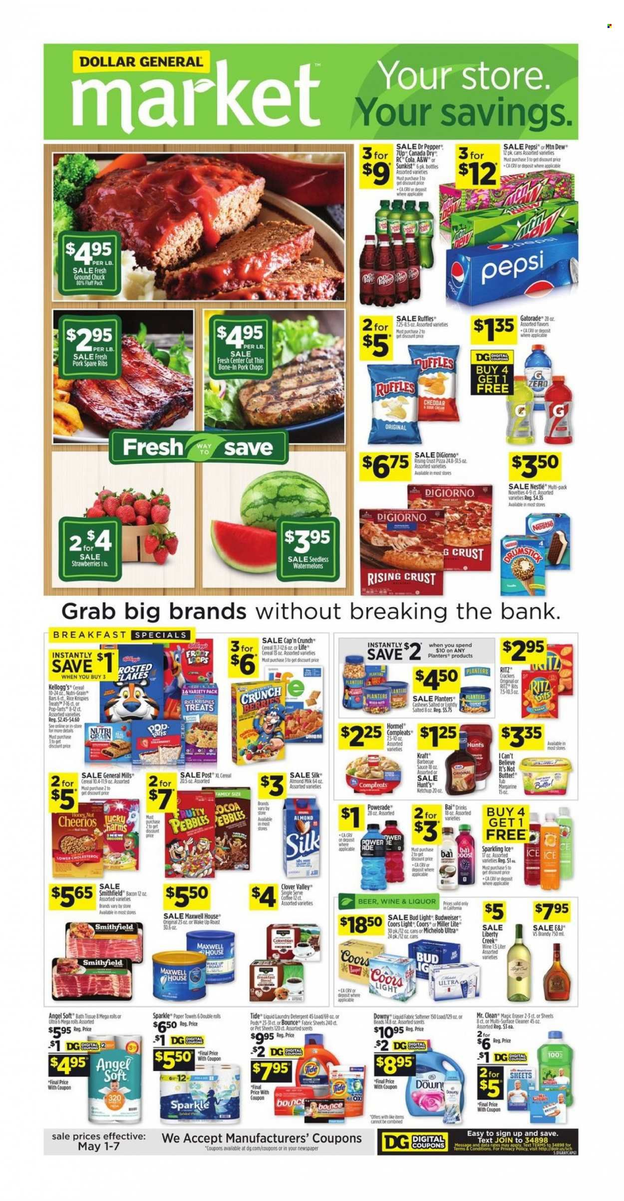 Dollar General (CA) Weekly Ad Flyer May 2 to May 9