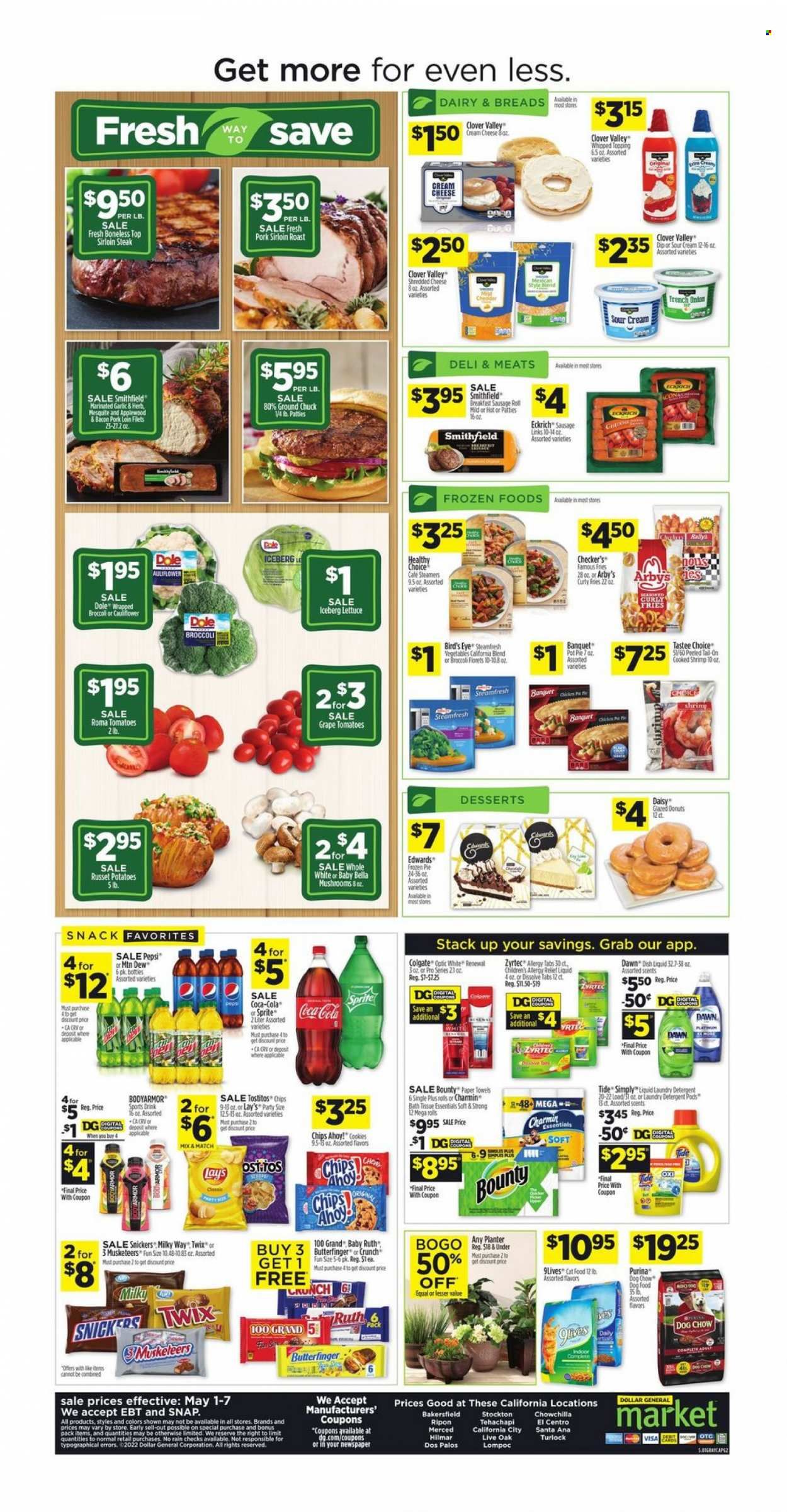 Dollar General (CA) Weekly Ad Flyer May 2 to May 9