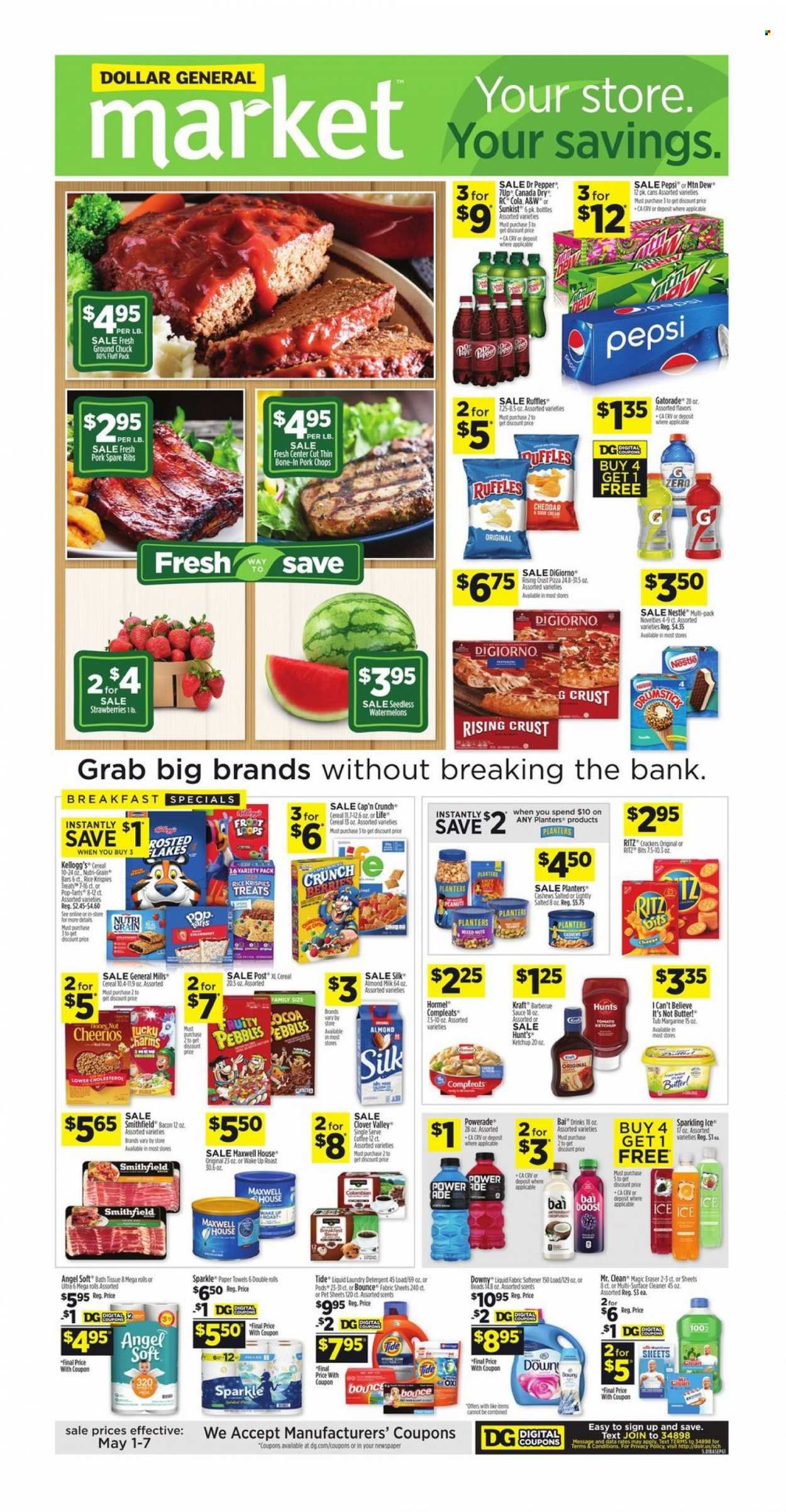 Dollar General (IN, OH) Weekly Ad Flyer May 2 to May 9