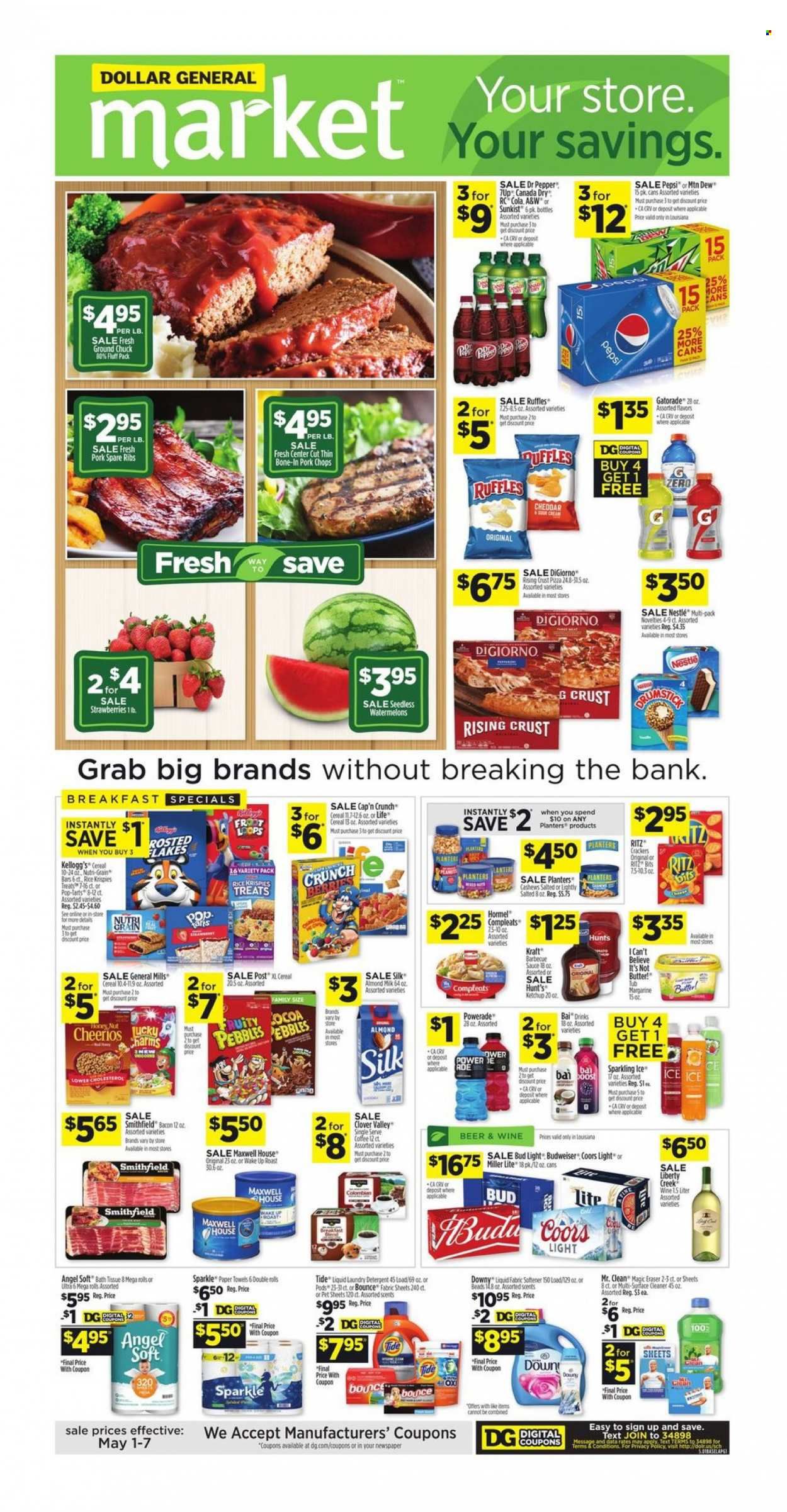 Dollar General (LA) Weekly Ad Flyer May 2 to May 9
