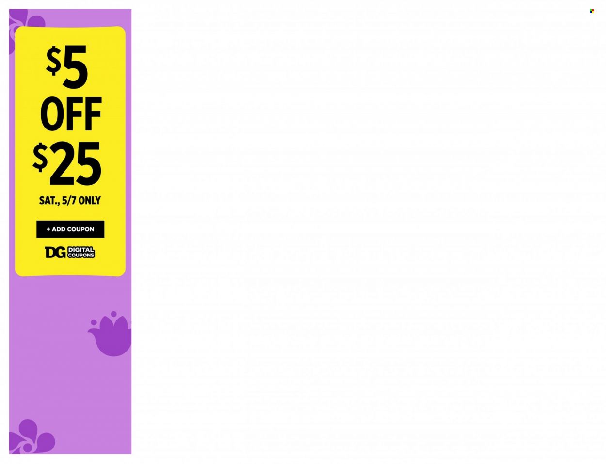 Dollar General (NC) Weekly Ad Flyer May 2 to May 9