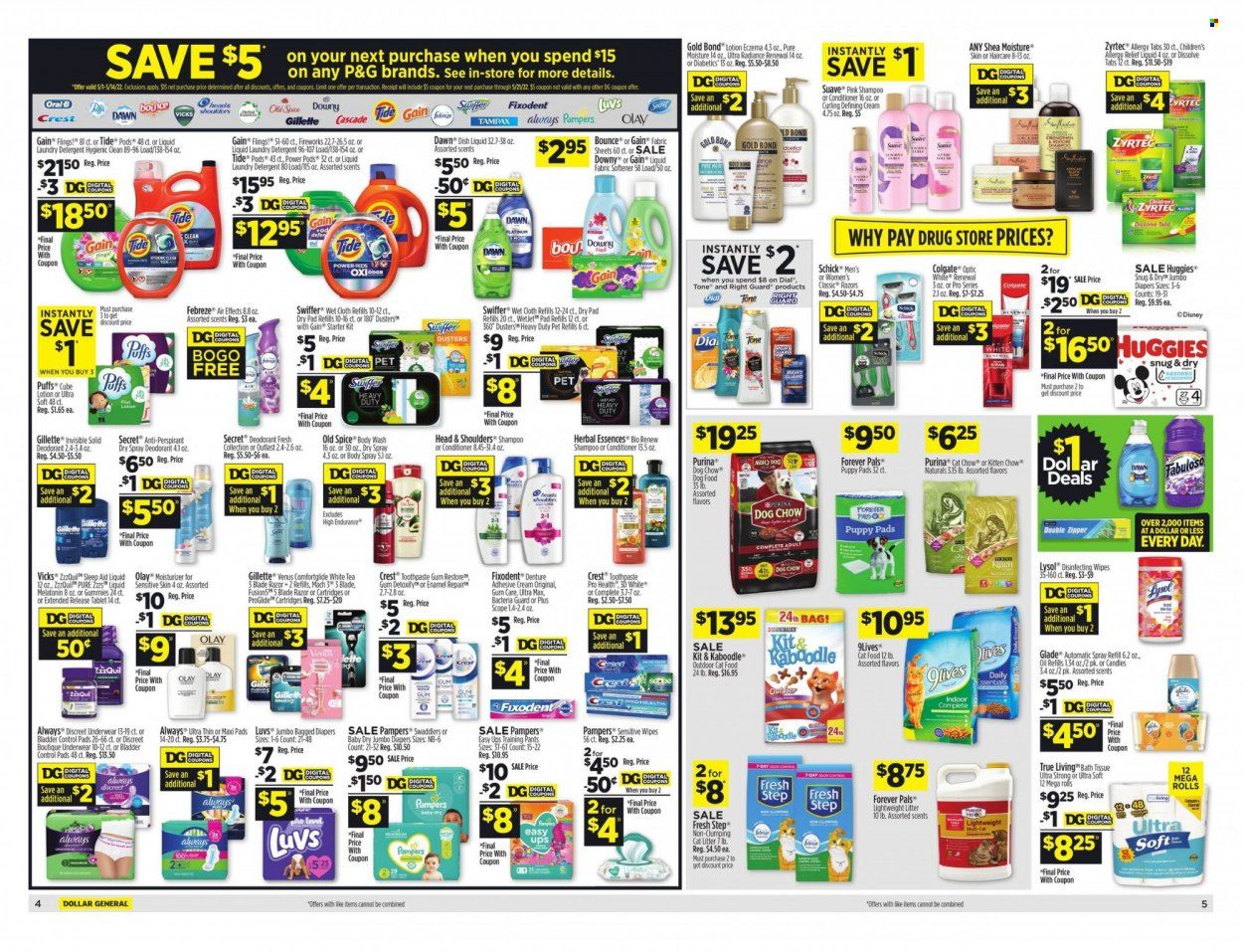 Dollar General (TX) Weekly Ad Flyer May 2 to May 9