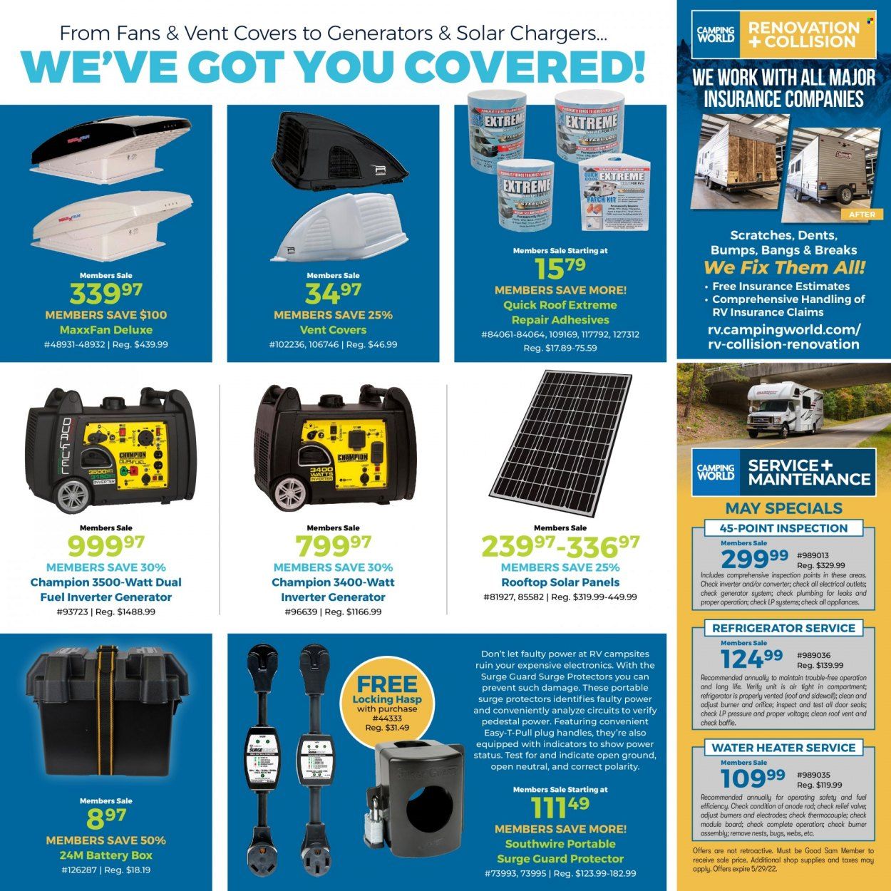 Camping World Weekly Ad Flyer May 3 to May 10
