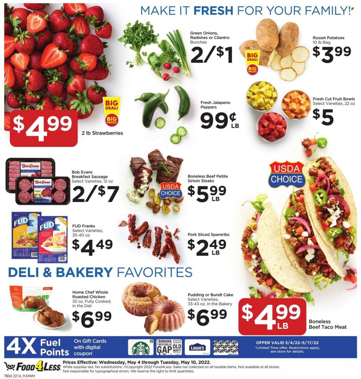 Food 4 Less (IL) Weekly Ad Flyer May 3 to May 10