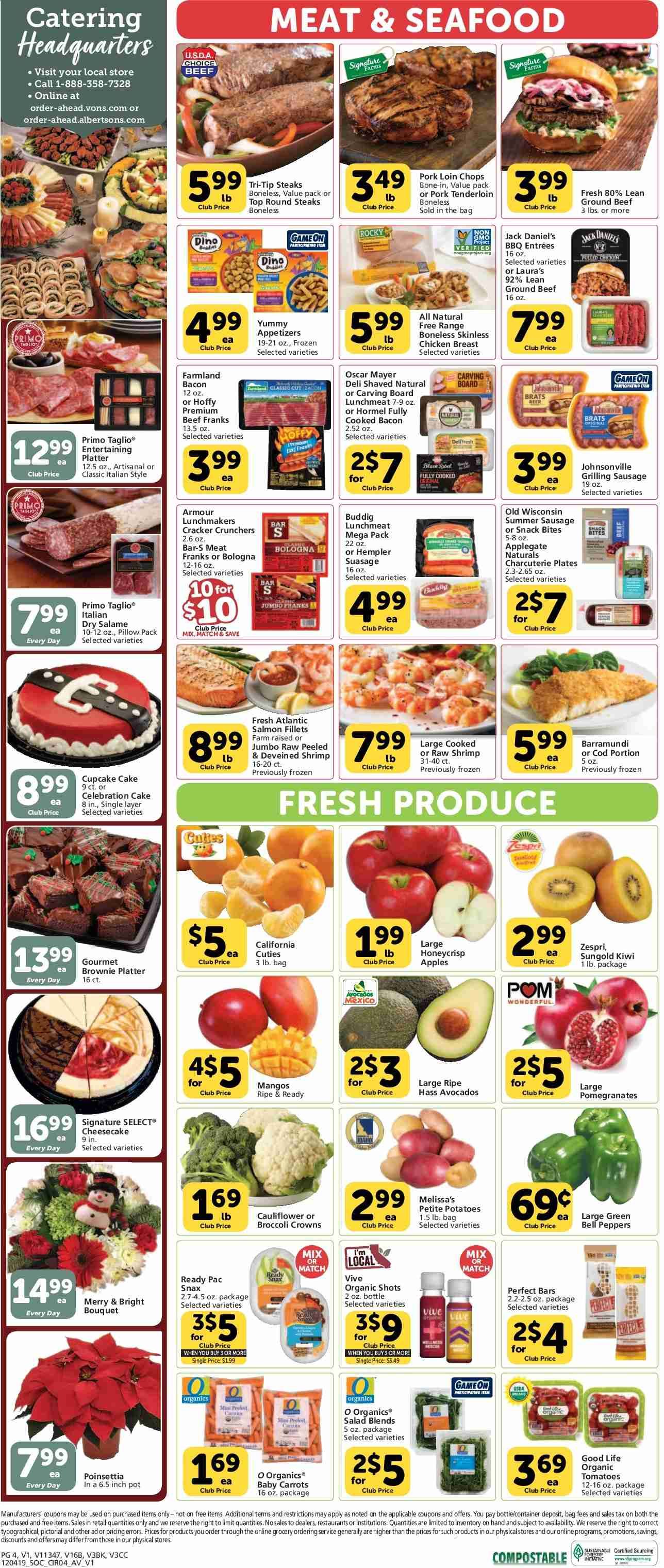 Vons Weekly Ad Flyer May 3 to May 10