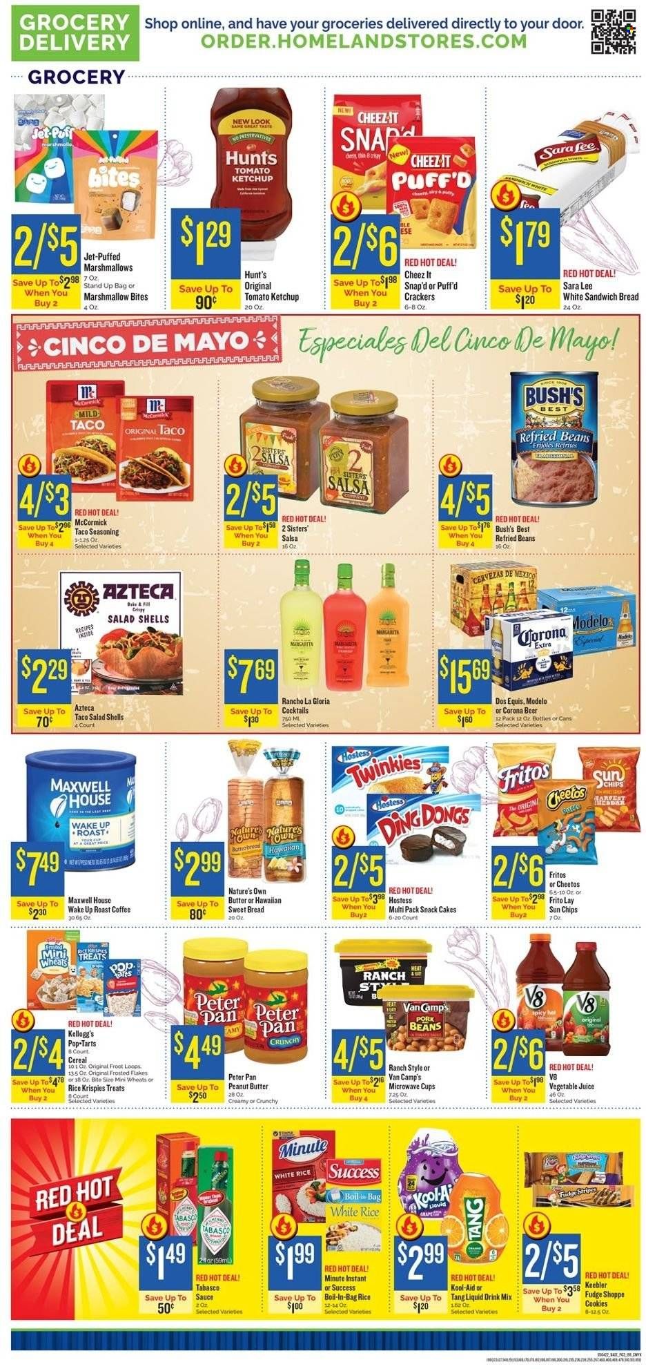 Homeland (OK, TX) Weekly Ad Flyer May 3 to May 10