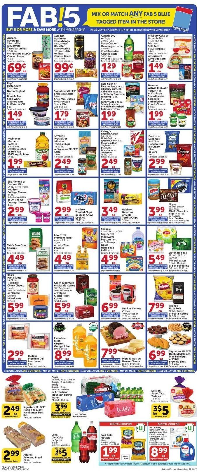 Vons (CA) Weekly Ad Flyer May 3 to May 10