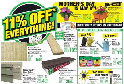 Menards Weekly Ad Flyer May 4 to May 11