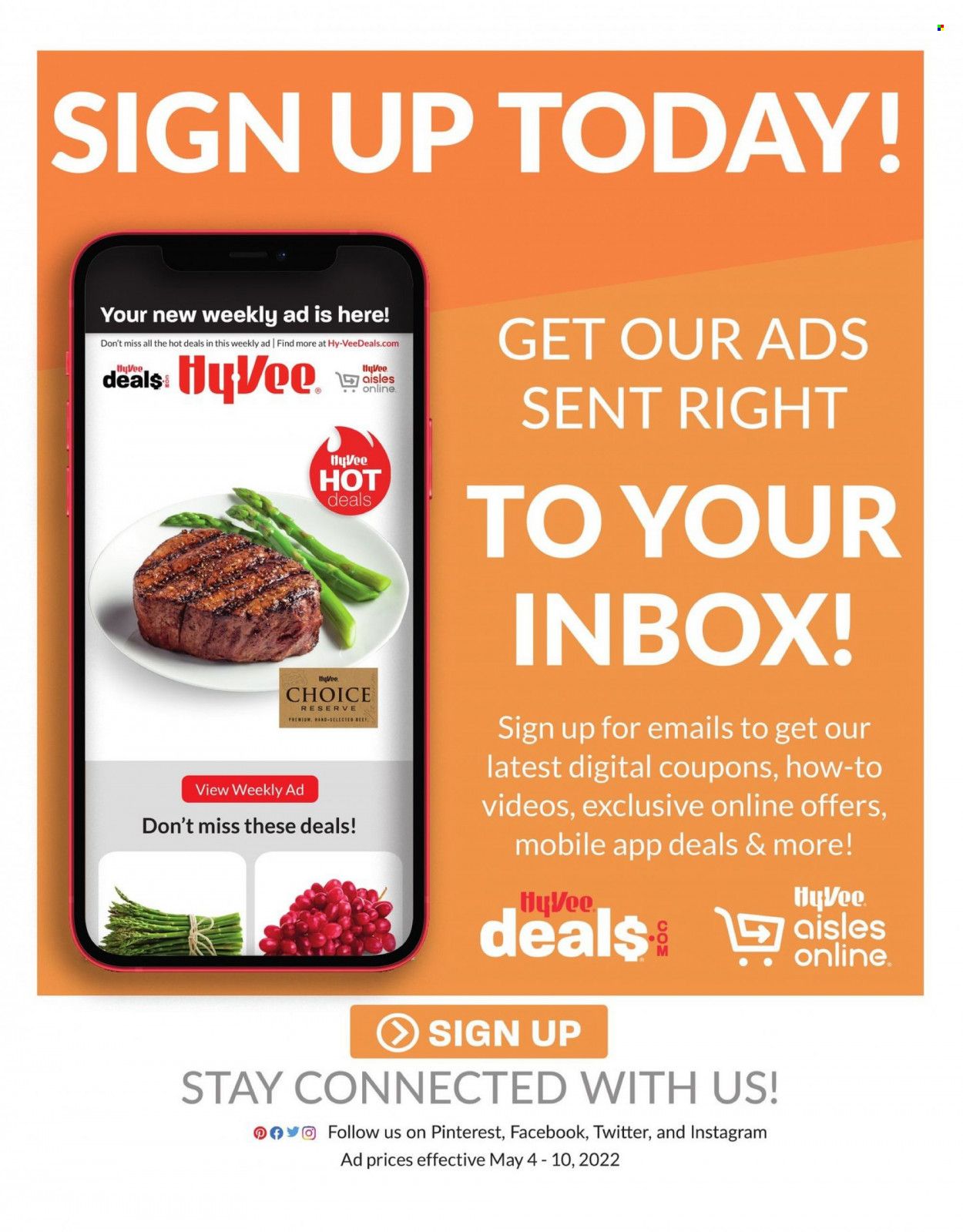 Hy-Vee (IA) Weekly Ad Flyer May 4 to May 11
