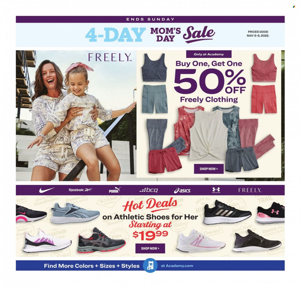 Academy Sports (AL, AR, GA, LA, MO, NC, SC, TN, TX) Weekly Ad Flyer May 4 to May 11