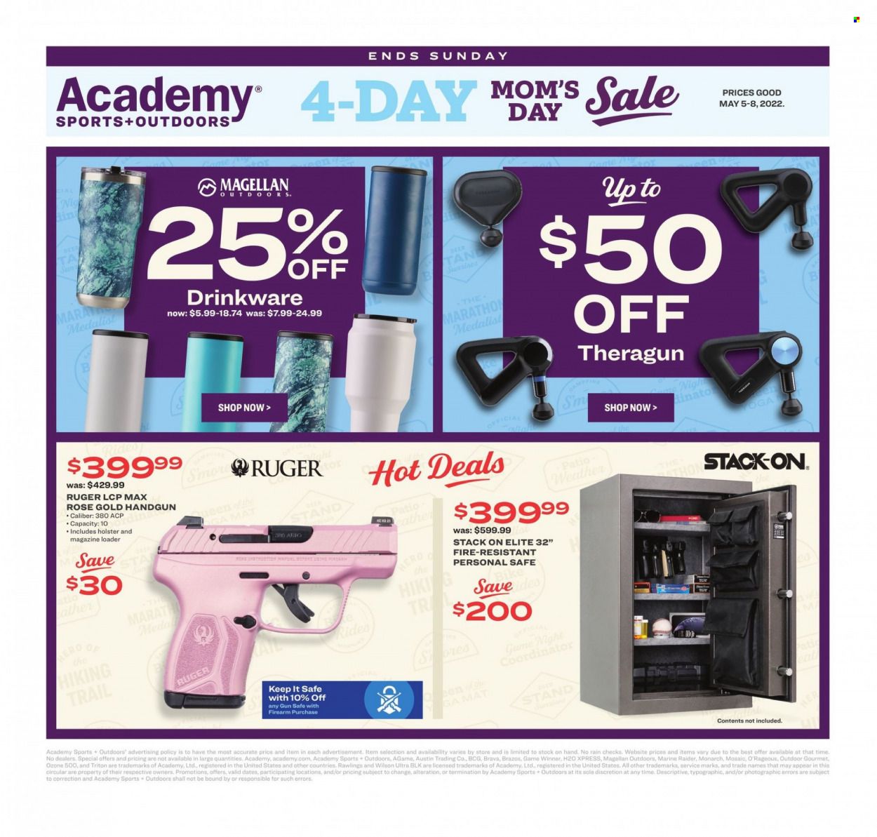 Academy Sports (AL, AR, GA, LA, MO, NC, SC, TN, TX) Weekly Ad Flyer May 4 to May 11