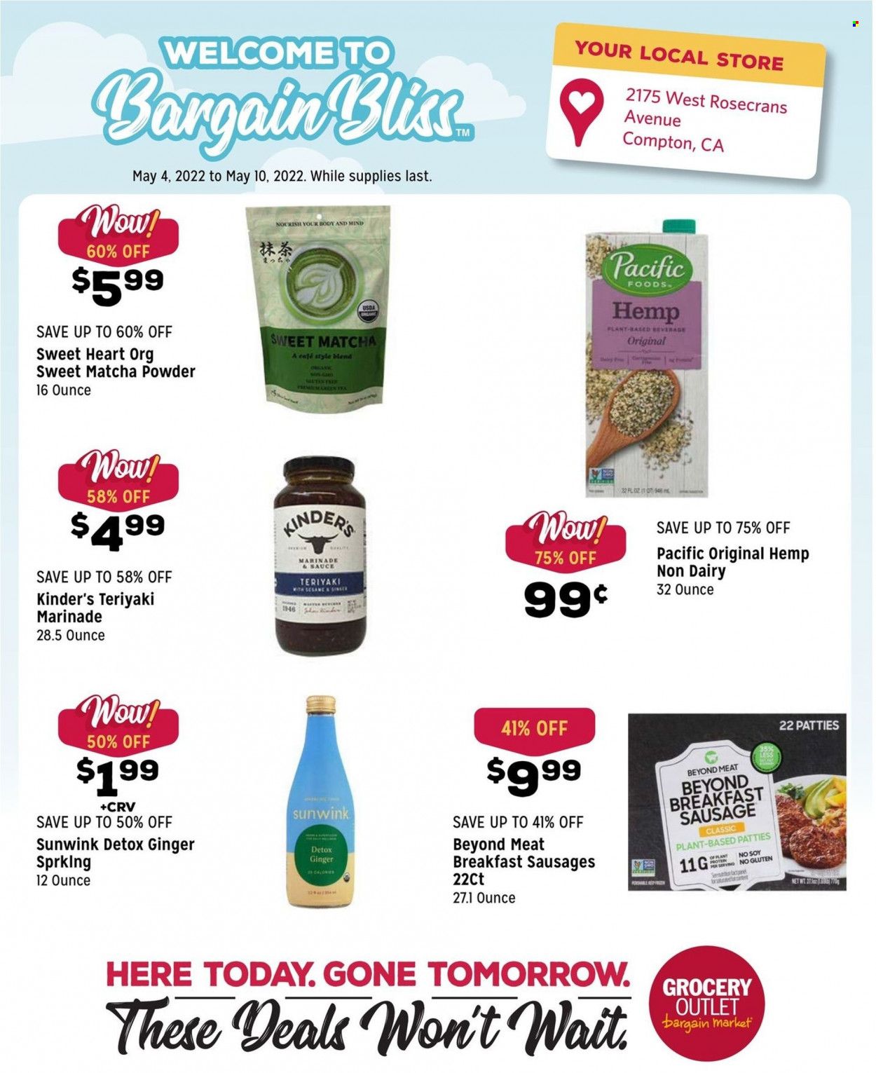 Grocery Outlet (CA, ID, OR, PA, WA) Weekly Ad Flyer May 4 to May 11