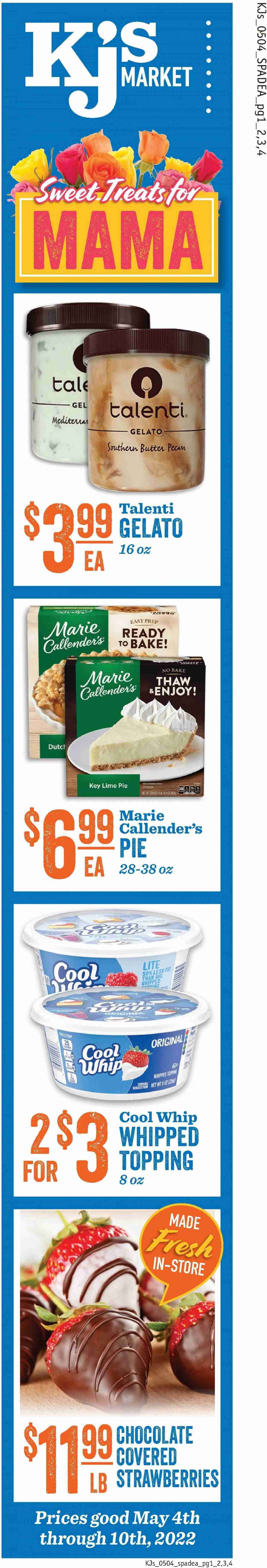 KJ´s Market (GA, SC) Weekly Ad Flyer May 5 to May 12