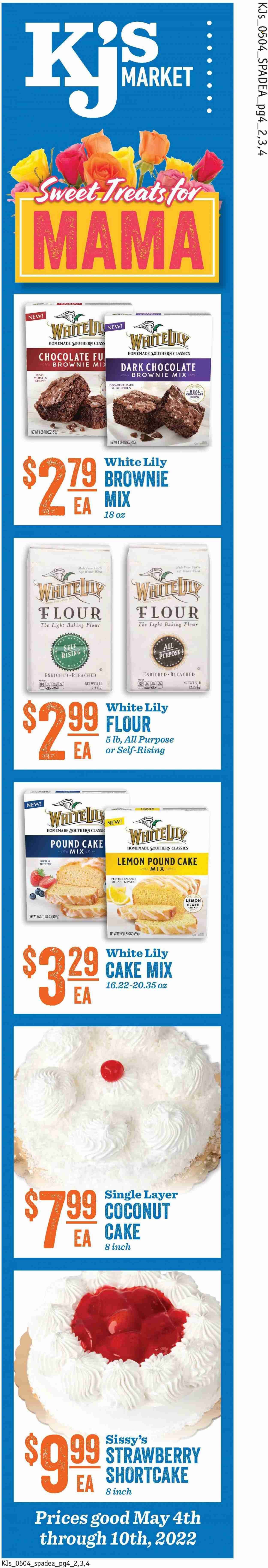 KJ´s Market (GA, SC) Weekly Ad Flyer May 5 to May 12