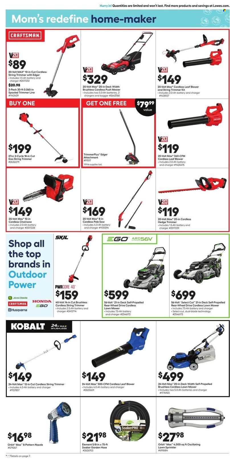 Lowe's Weekly Ad Flyer May 5 to May 12