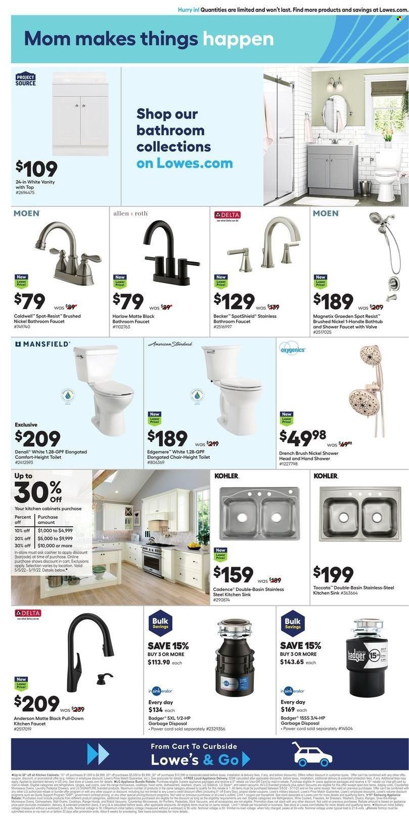 Lowe's Weekly Ad Flyer May 5 to May 12