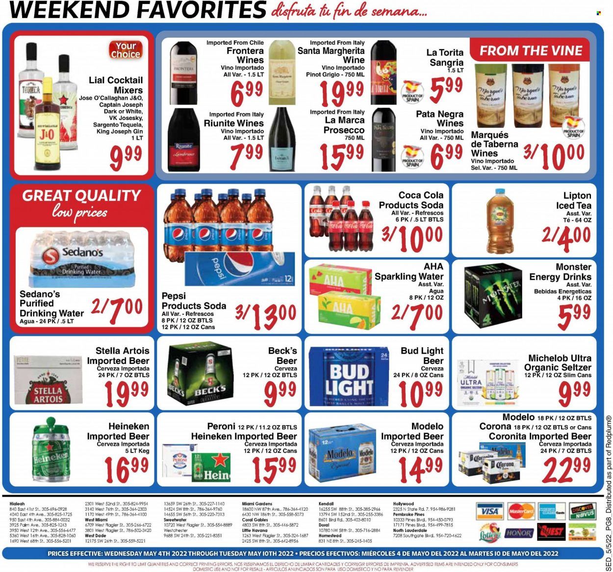 Sedano's (FL) Weekly Ad Flyer May 5 to May 12
