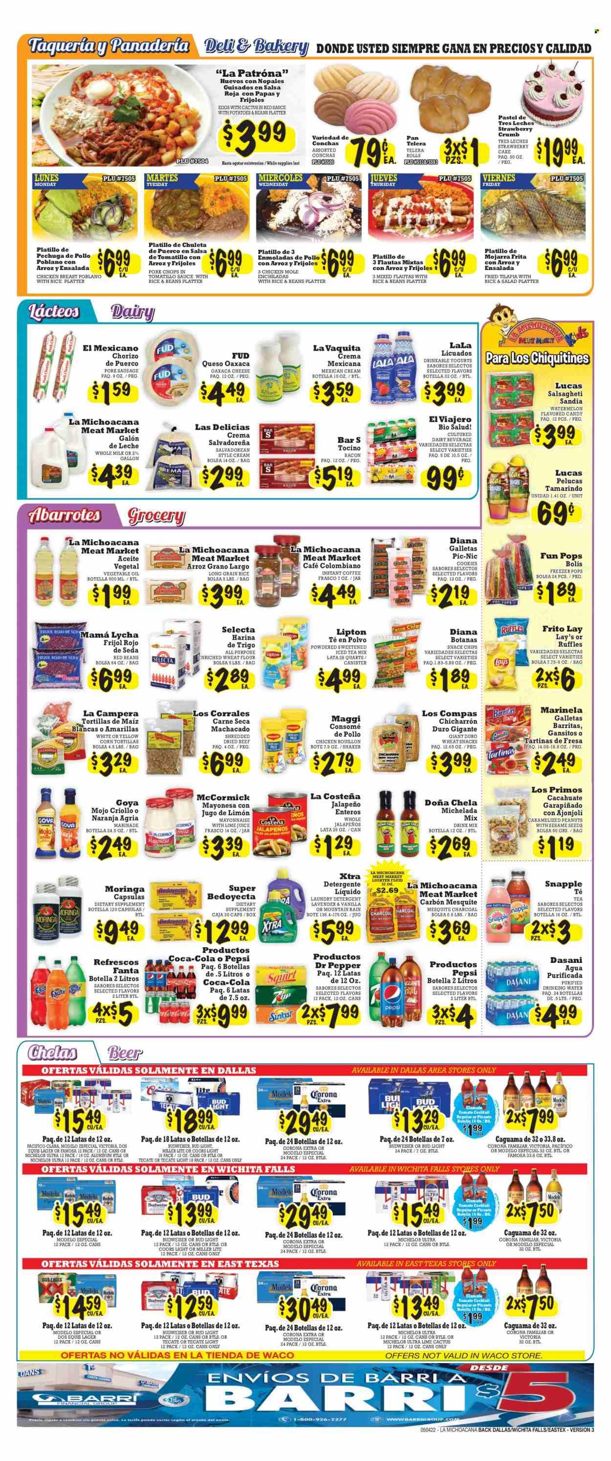 La Michoacana Meat Market (TX) Weekly Ad Flyer May 5 to May 12