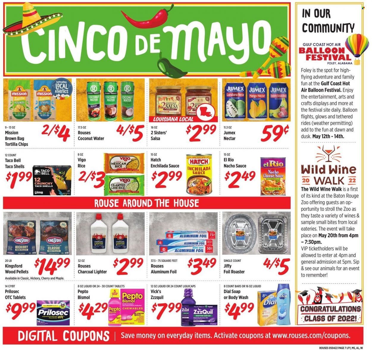Rouses Markets (AL, LA, MS) Weekly Ad Flyer May 5 to May 12