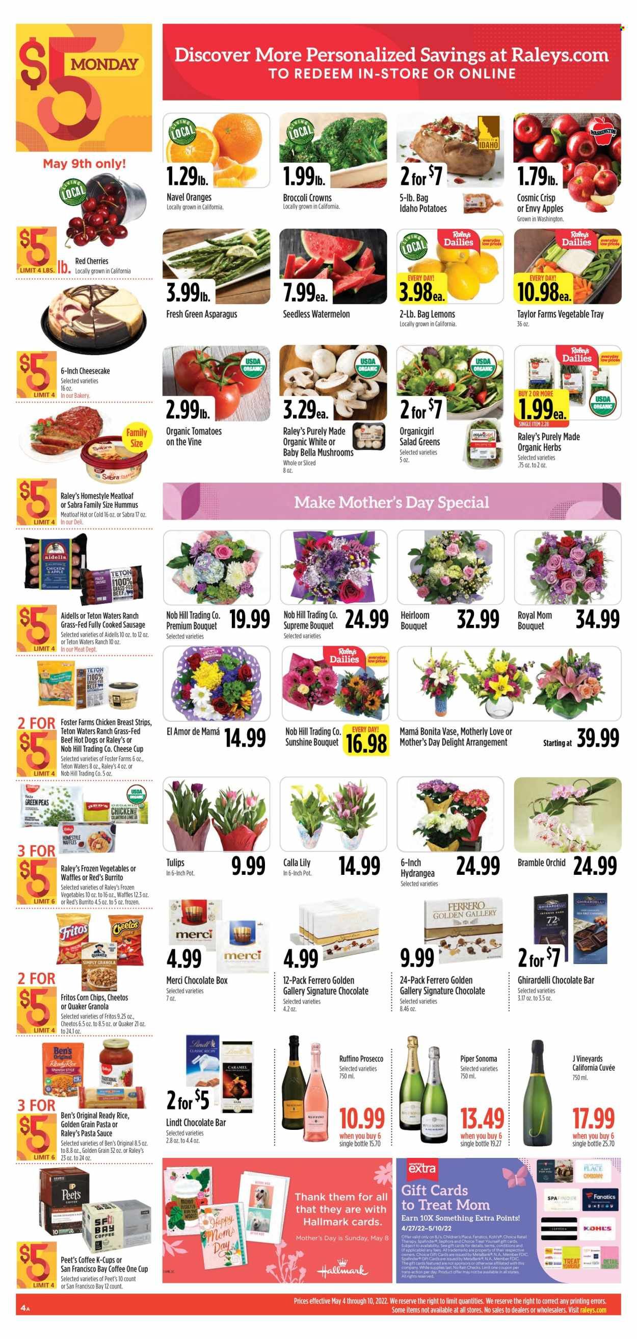 Raley's (CA, NV) Weekly Ad Flyer May 5 to May 12