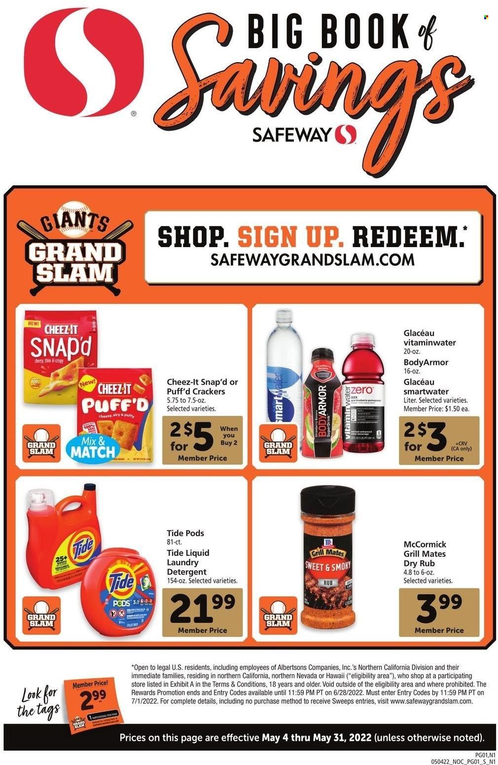 Safeway (AZ, CA, CO, HI, MD, NE, OR, VA, WA) Weekly Ad Flyer May 5 to May 12