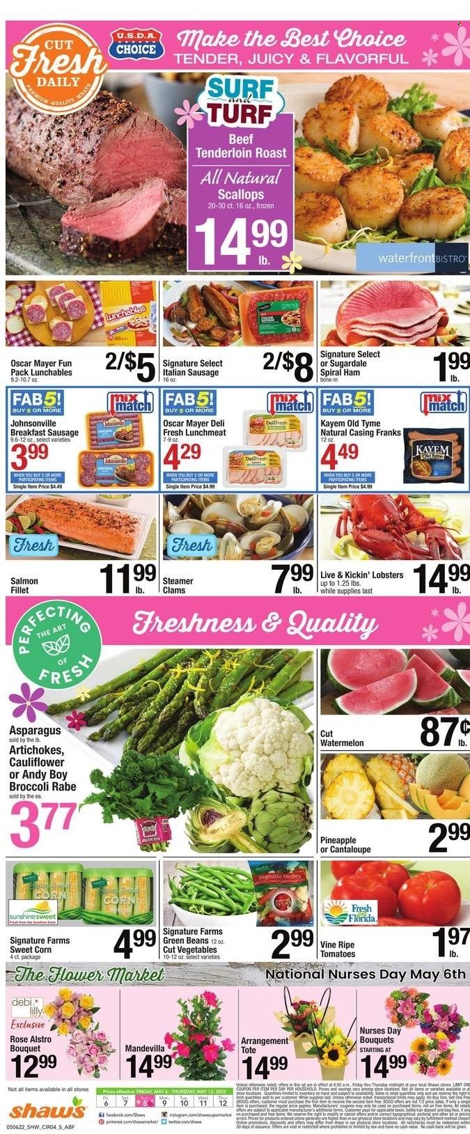 Shaw’s (MA, ME, NH, RI, VT) Weekly Ad Flyer May 5 to May 12