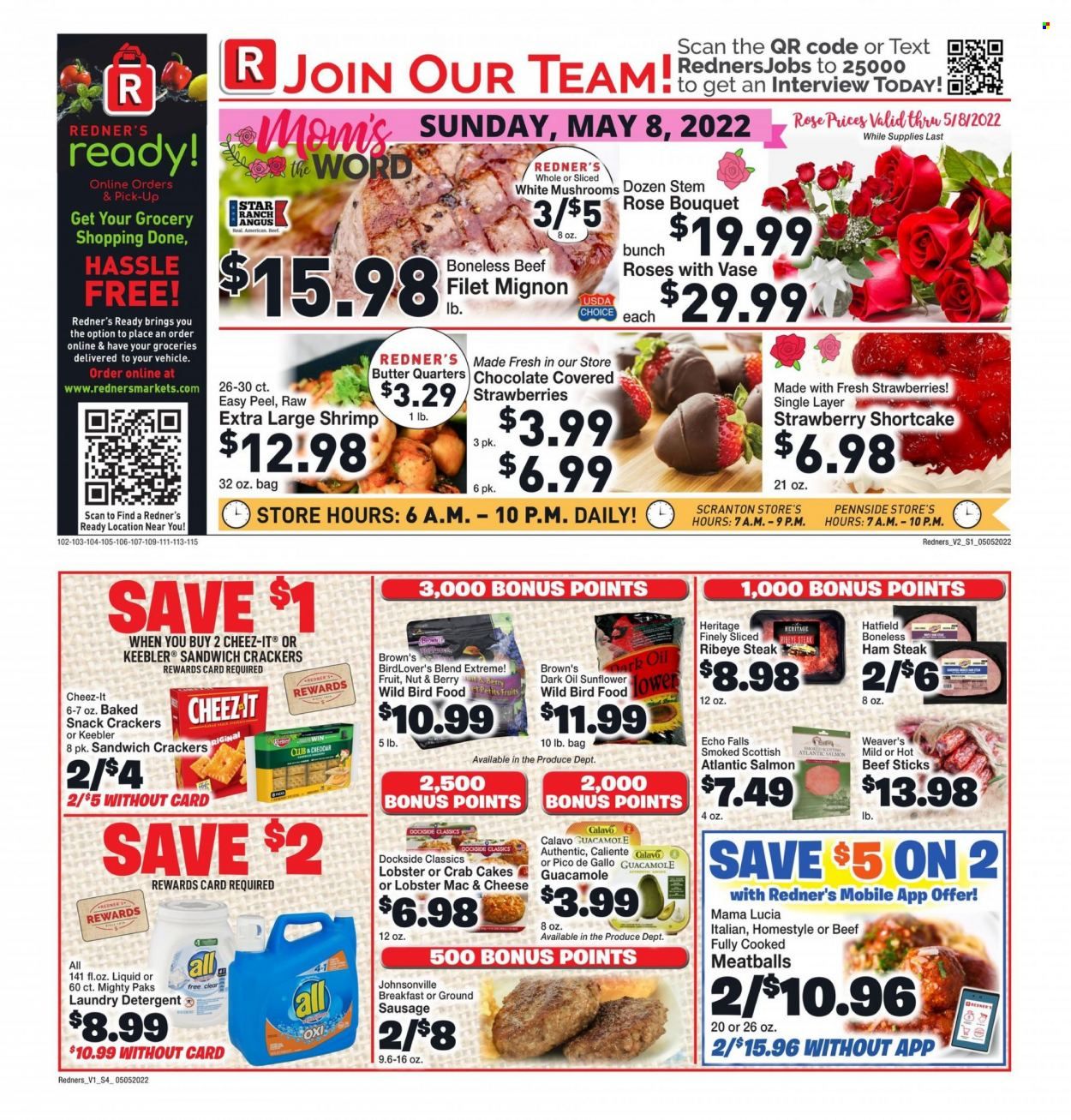 Redner's Markets (DE, MD, PA) Weekly Ad Flyer May 5 to May 12