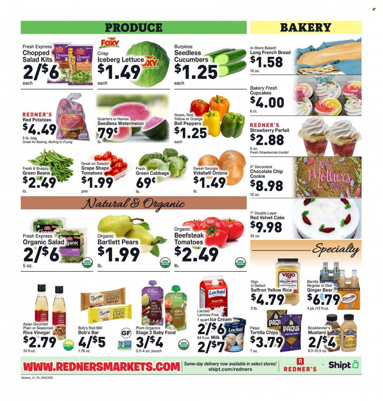 Redner's Markets (DE, MD, PA) Weekly Ad Flyer May 5 to May 12
