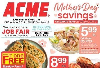 ACME (DE, NJ, NY, PA) Weekly Ad Flyer May 5 to May 12