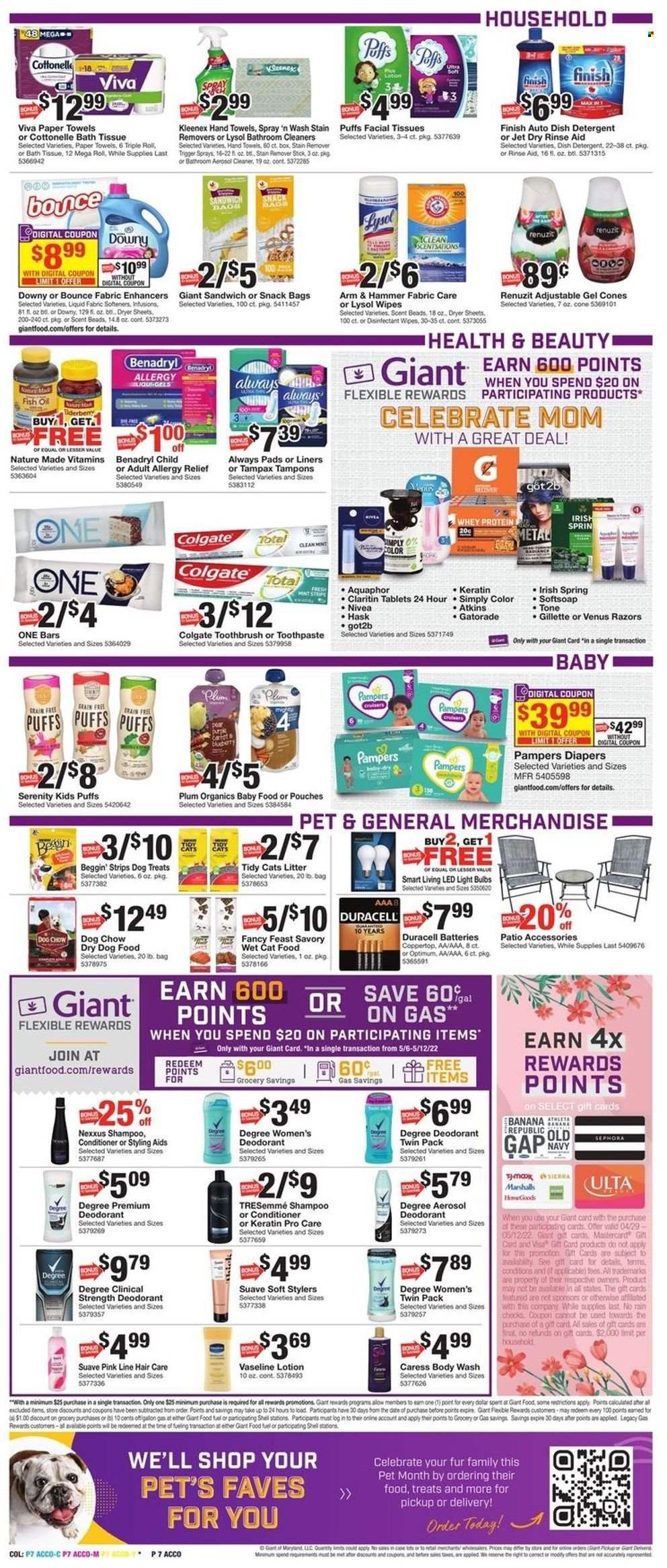 Giant Food (DE, MD, VA) Weekly Ad Flyer May 5 to May 12