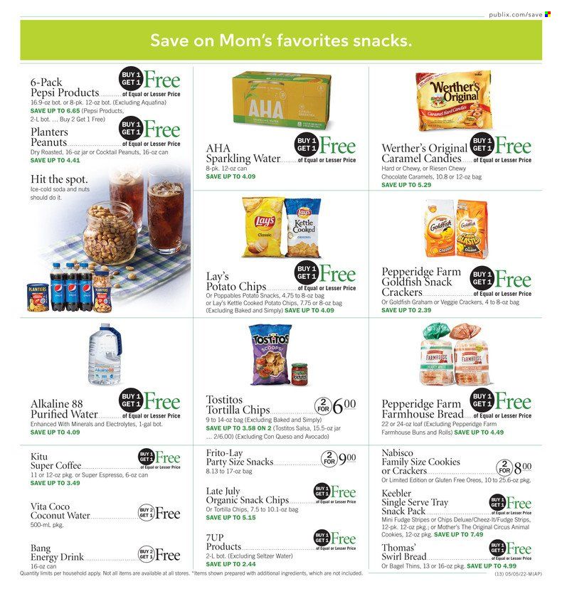 Publix (AL, FL, GA, NC, SC, TN) Weekly Ad Flyer May 5 to May 12