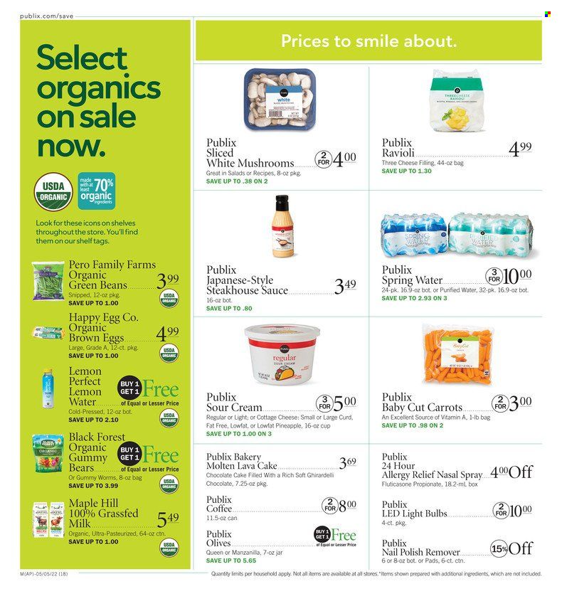 Publix (AL, FL, GA, NC, SC, TN) Weekly Ad Flyer May 5 to May 12