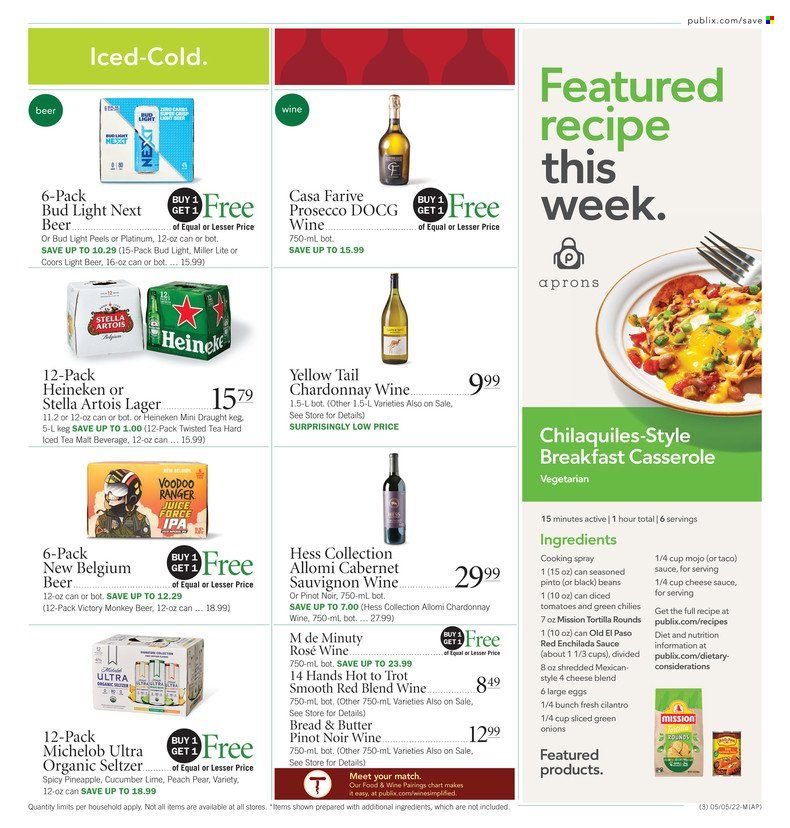 Publix (AL, FL, GA, NC, SC, TN) Weekly Ad Flyer May 5 to May 12
