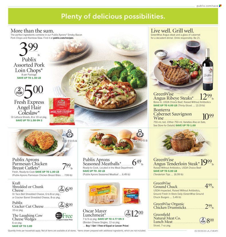 Publix (AL, FL, GA, NC, SC, TN) Weekly Ad Flyer May 5 to May 12
