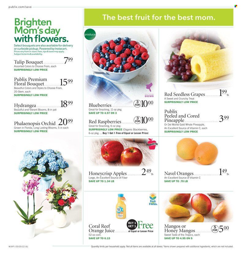 Publix (AL, FL, GA, NC, SC, TN) Weekly Ad Flyer May 5 to May 12