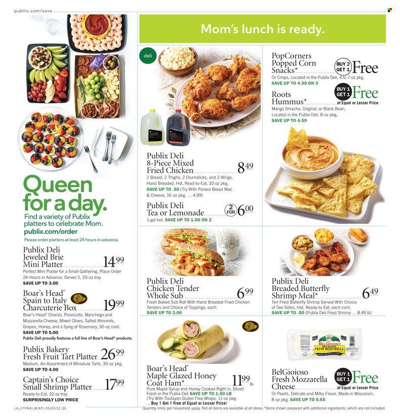 Publix (AL, FL, GA, NC, SC, TN) Weekly Ad Flyer May 5 to May 12