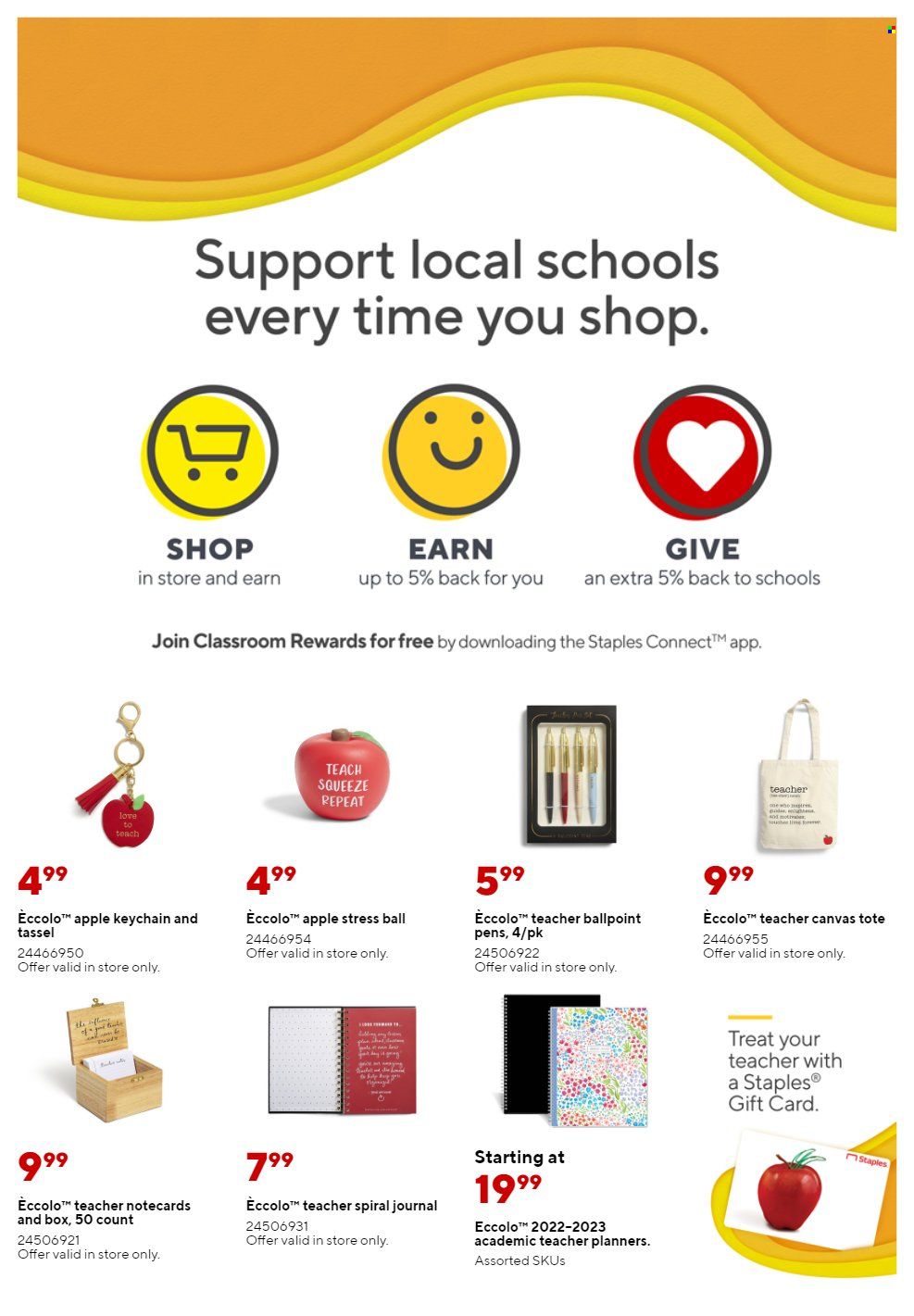 Staples Weekly Ad Flyer May 5 to May 12