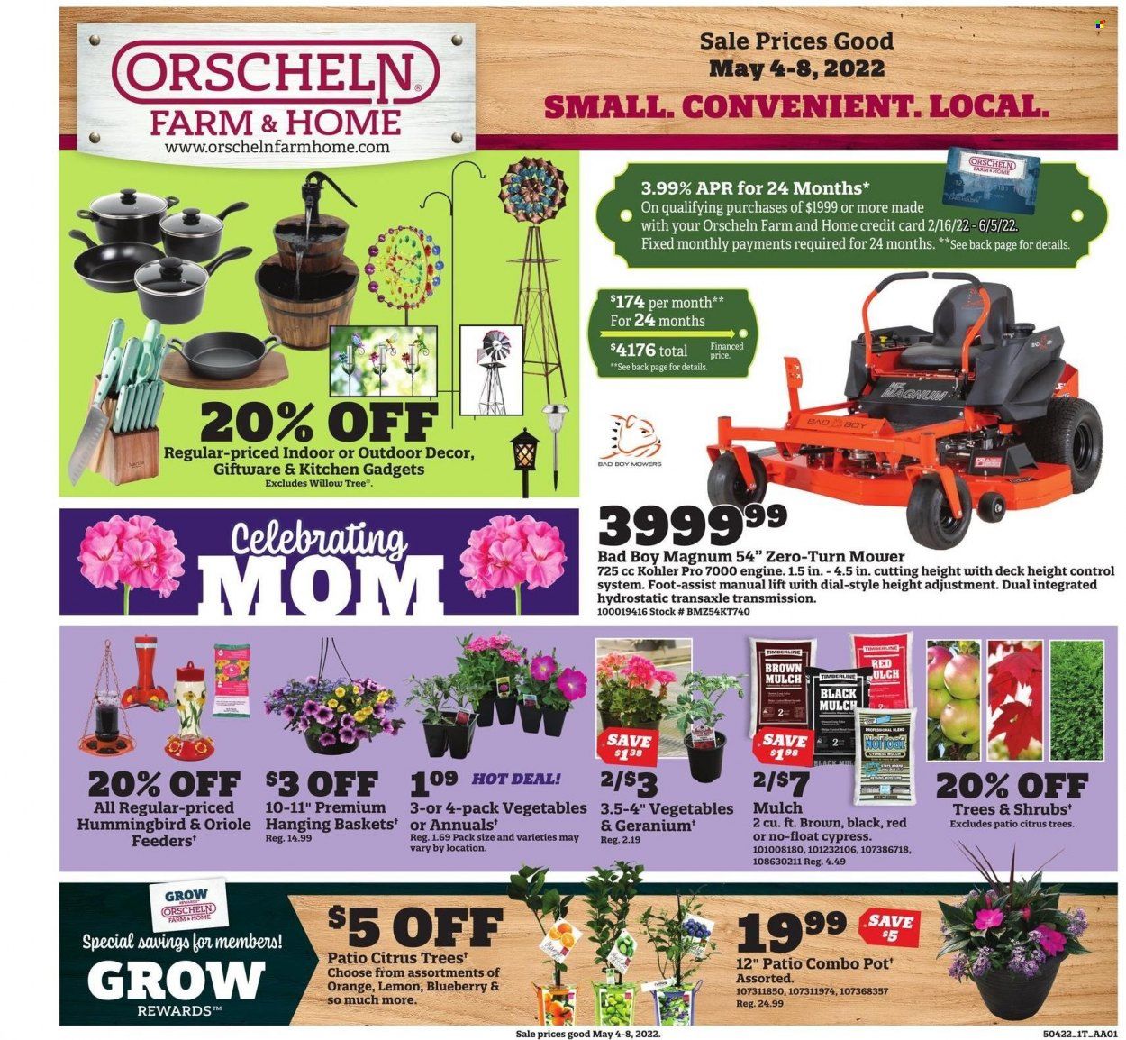 Orscheln Farm and Home (IA, IN, KS, MO, NE, OK) Weekly Ad Flyer May 5 to May 12