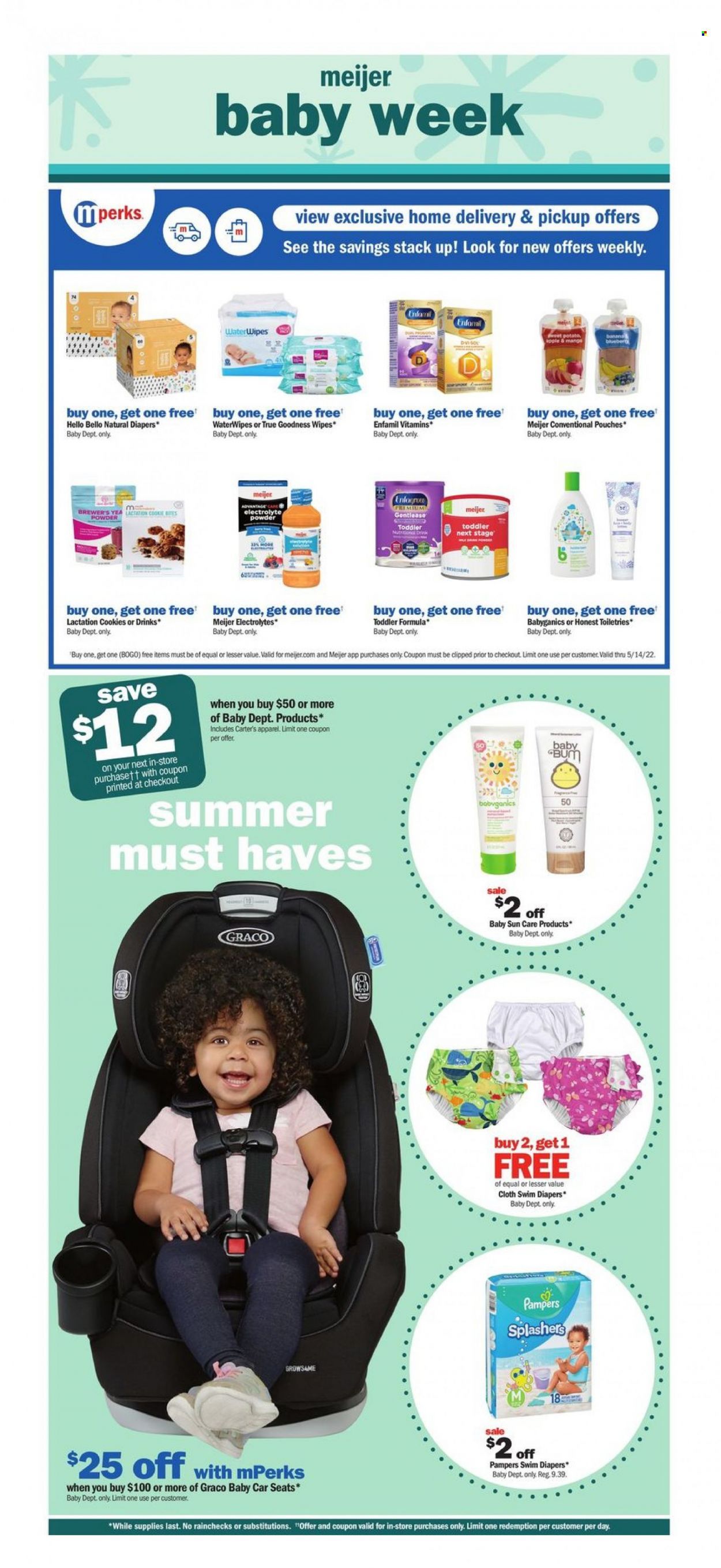 Meijer (IL, IN, KY, MI, OH, WI) Weekly Ad Flyer May 8 to May 15