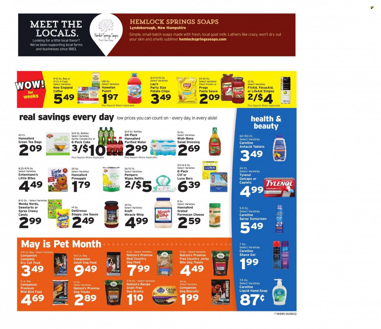 Hannaford (NH) Weekly Ad Flyer May 8 to May 15