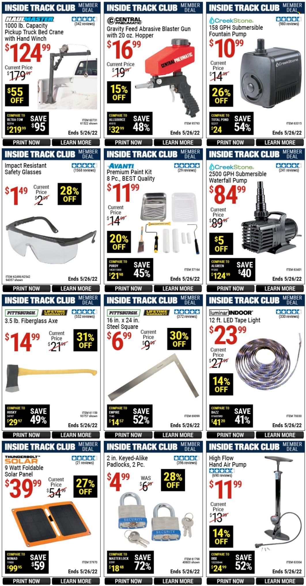 Harbor Freight Weekly Ad Flyer May 10 to May 17