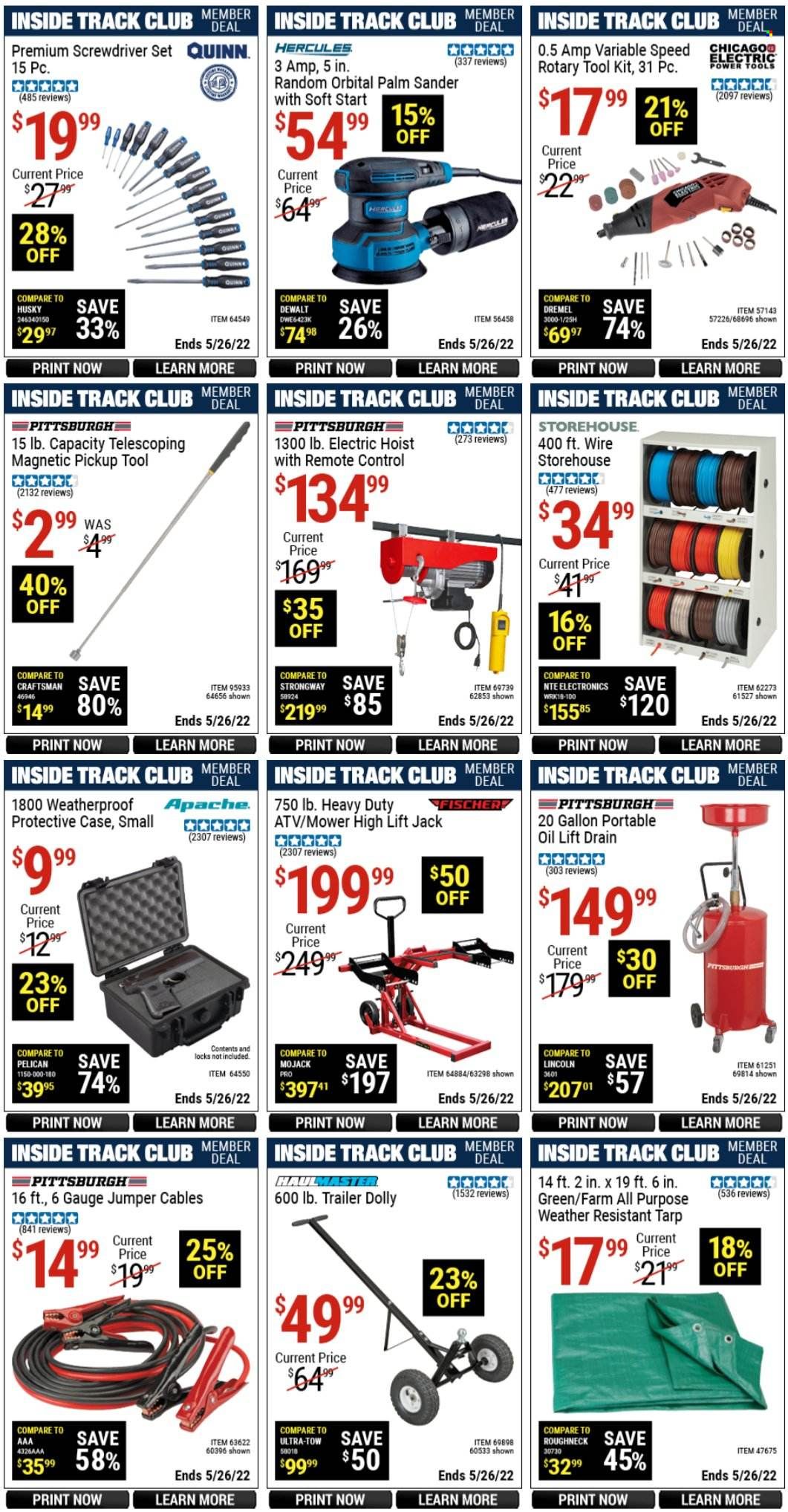 Harbor Freight Weekly Ad Flyer May 10 to May 17