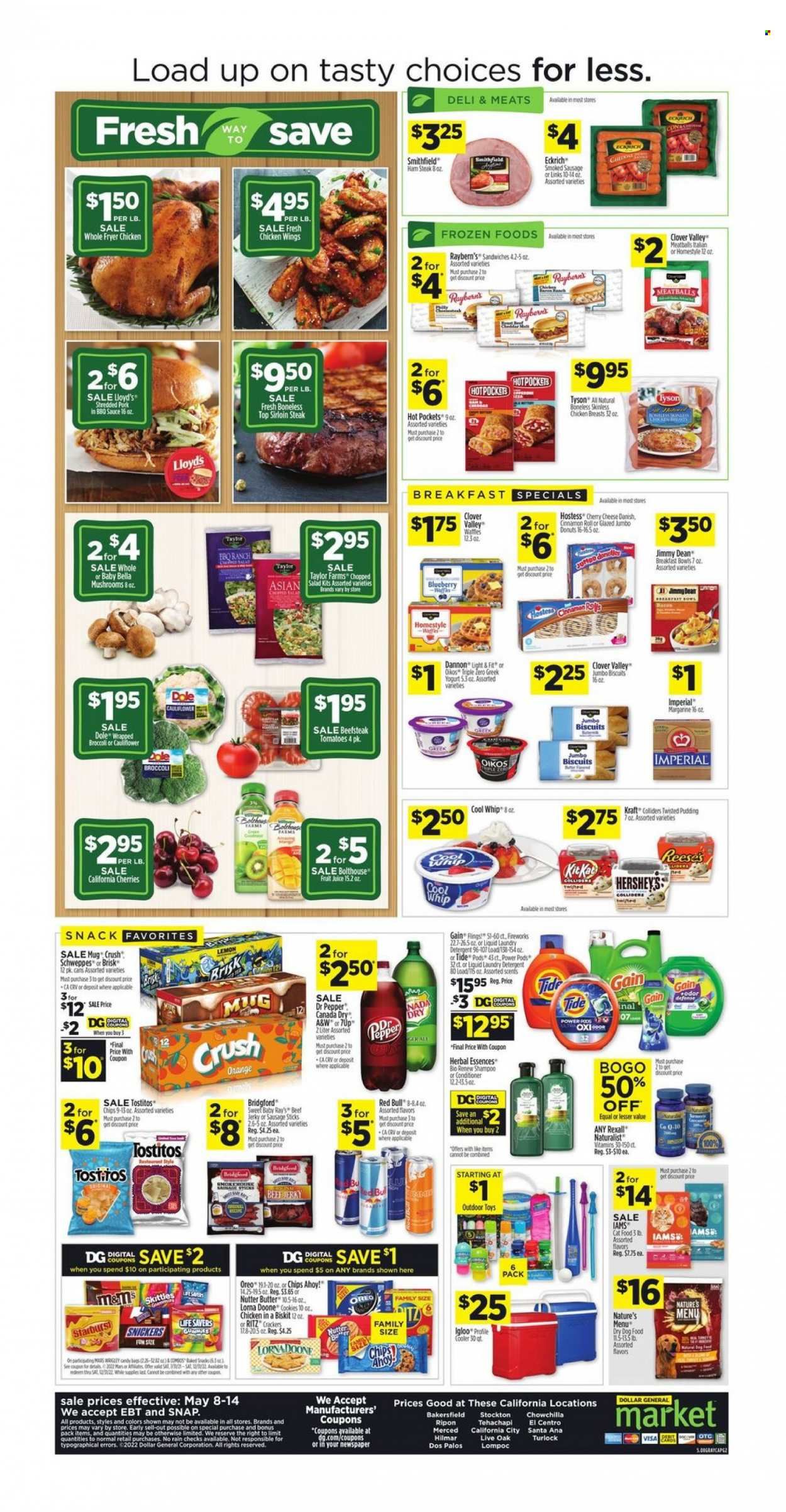 Dollar General (CA) Weekly Ad Flyer May 10 to May 17