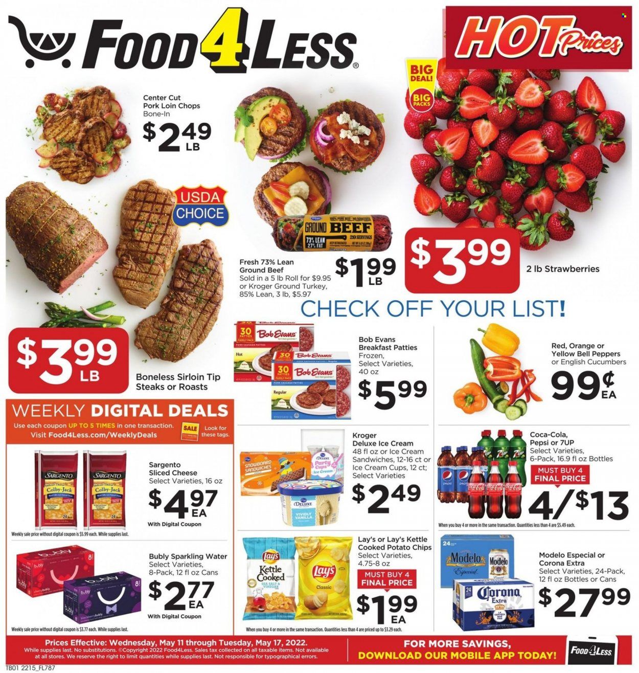 Food 4 Less (IN) Weekly Ad Flyer May 10 to May 17