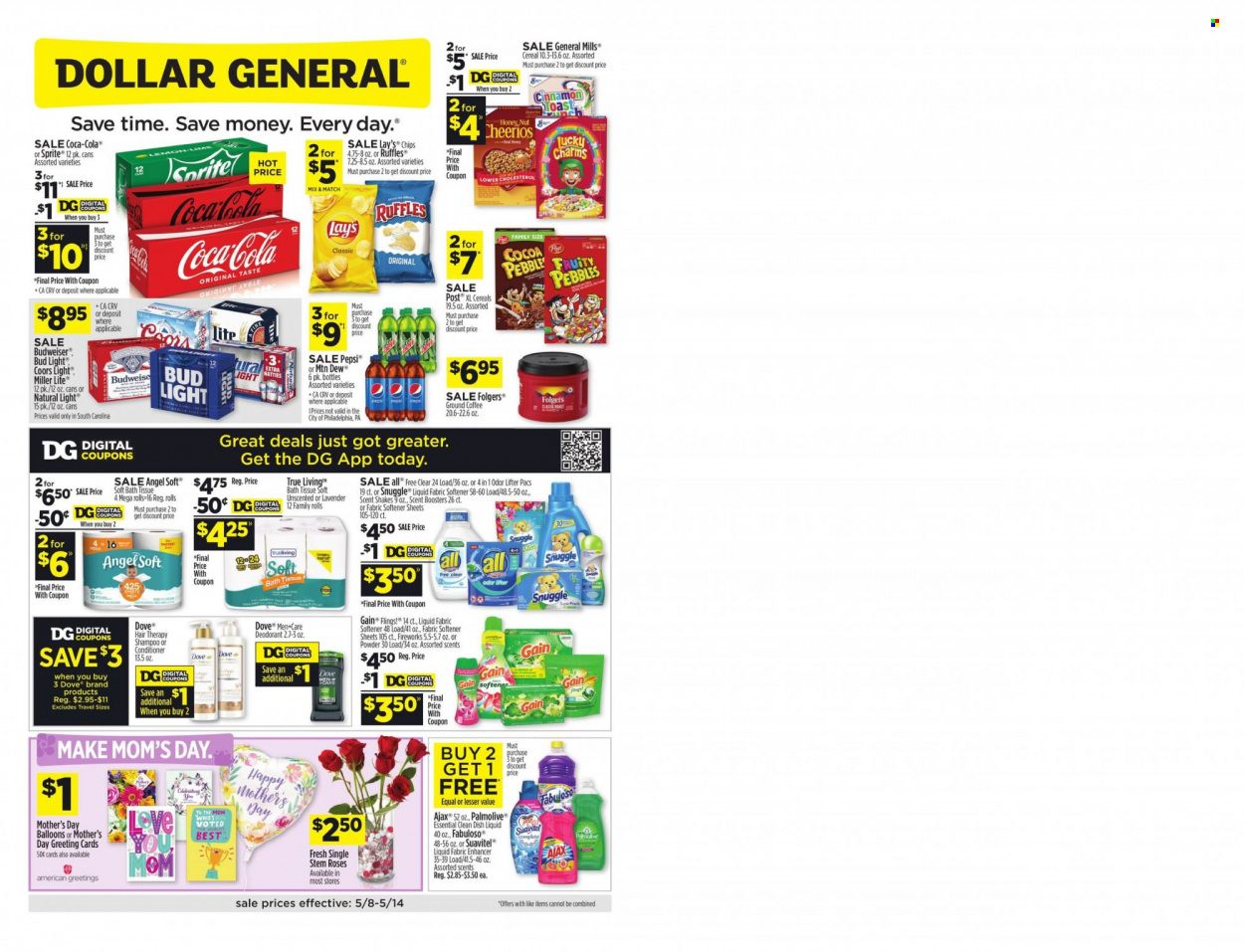 Dollar General (SC) Weekly Ad Flyer May 10 to May 17