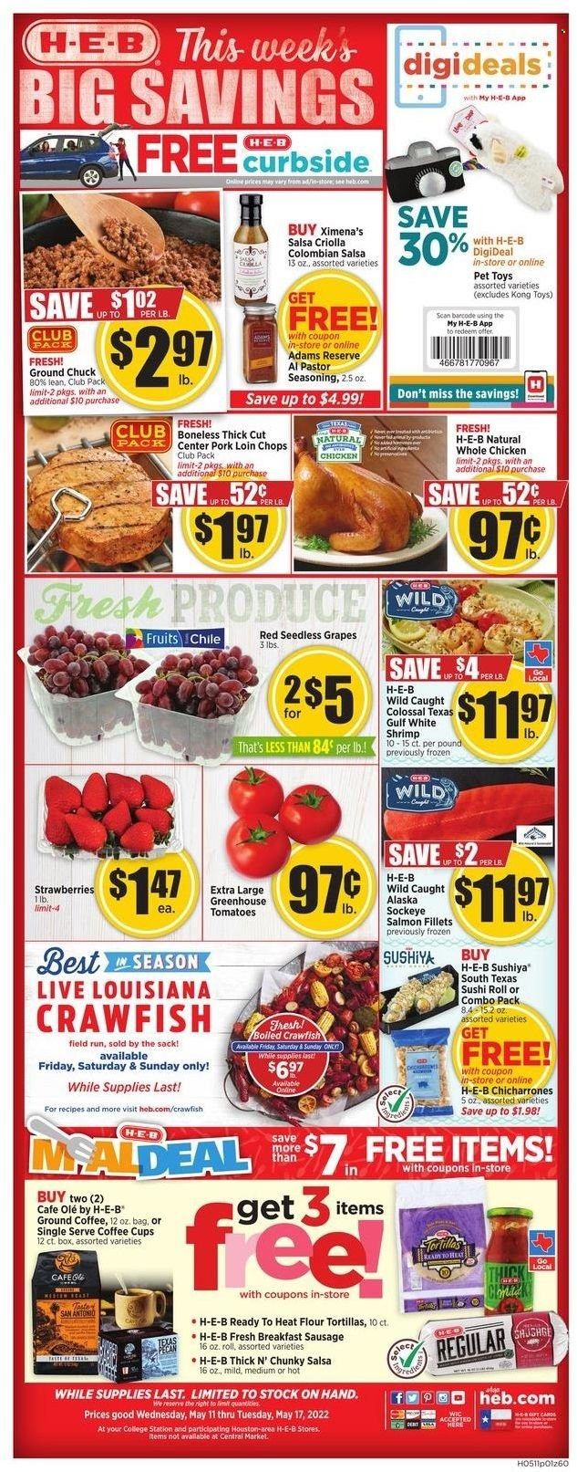 H-E-B (TX) Weekly Ad Flyer May 10 to May 17